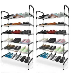 ENERGY PLUS - Set x2 Zapatero Multifuncional 6 Pisos Organización Versátil