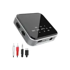 GENERICO - Transmisor De Audio Inalámbrico Con Rca Y Bluetooth Bt 5,2