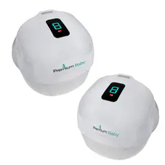 PREMIUM BABY - Extractor de Leche Portátil Electrico Doble
