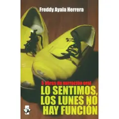 GENERICO - LO SENTIMOS LOS LUNES NO HAY FUNCIÓN