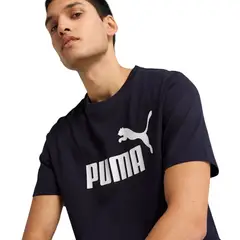 PUMA - Camiseta Essentials No. 1 Hombre-Azul