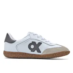 BRAHMA - Tenis Infantil Ox by OB1847 Blanco Negro