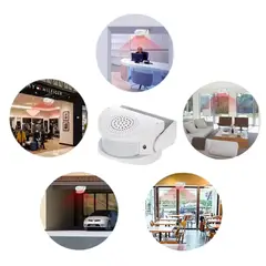 GENERICO - Timbre Bienvenida Anunciador Electrónico De Puerta Sensor Presencia Para Negocio