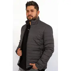 GENERICO - Chaqueta para caballero tipo invierno termica e impermeable