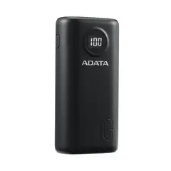 ADATA - Cargador portátil AP10000QCD-DGT-CBK 10000mAh 3xUSB - Negro