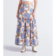 DEREK - Falda Para Mujer Larga