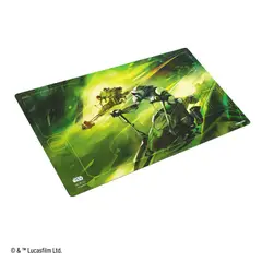 ASMODEE - Tapete Playmat Para Juegos Starwars Speeder Bike Chase