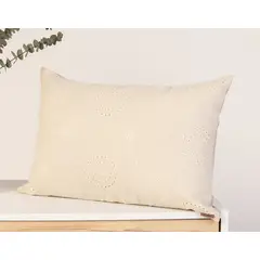 NOSSARENA - Cojin Anastasia 50x35cm gris claro