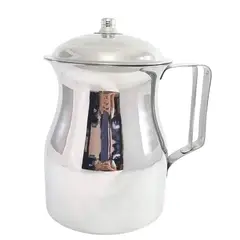 GENERICO - Olleta En Acero Quirúrgico 2.5 Ltrs Con Disco Difusor Y Tapa