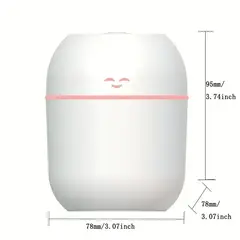 GENERAL - Humificador Difusor de Aromas Cara Feliz + Cable USB