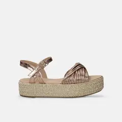 BATA - Sandalias Para Mujer Dorado Jarael