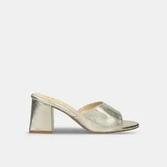 BATA - Sandalias Para Mujer Dorado Jancel