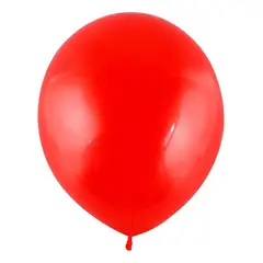 GENERICO - GLOBO ROJO R12 X 12 UNIDADES