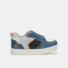 BUBBLE GUMMERS - Tenis Infantil Para Niño Bubblegummers Azul Seth