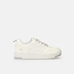 BUBBLE GUMMERS - Tenis Junior Para Niña Bubblegummers Blanco-Lila Saskia
