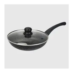 NOVUM - Sarten Con Tapa de Vidrio de 24 Cm