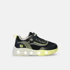 BUBBLE GUMMERS - Tenis Infantil Para Niño Bubblegummers Azul-Verde Samuel