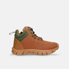 BUBBLE GUMMERS - Botas Infantil Para Niño Bubblegummers Café Santino
