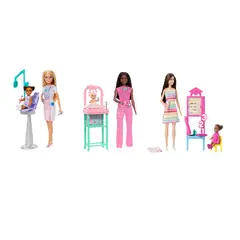 BARBIE - Profesiones Set De Juego Con Muñeca Sorpresa