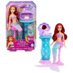 DISNEY - Princesa Ariel Con Accesorios Sorpresa