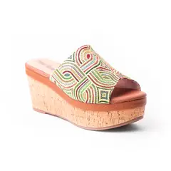 PRICE SHOES - Plataforma Para Dama 462LEONA-3MIEL