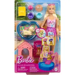 BARBIE - Fiesta En La Piscina Con Perritos