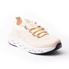 PRICE SHOES - Tenis Deportivos Mujer 702ED82W09BEIGE