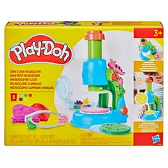 PLAY DOH - Masas y Plastilinas Play-Doh Set Microscopio Luminoso