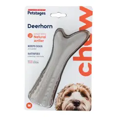 PETSTAGES - Deerhorn - Cuerno de Venado Mordedero talla M