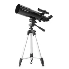 CELESTRON - Telescopio Travel Scope 80 CE22030 -Negro