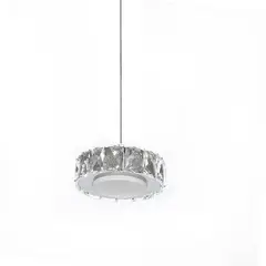 GENERICO - Lámpara Colgante en Cristal 3 Tonos LED Dixton LT08317-1 -Transparente