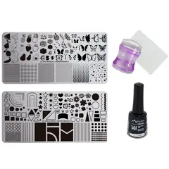 GENERICO - Kit principiante - 003 Sobria e indispensable - Set para estampar