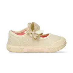 BUBBLE GUMMERS - Tenis Bebé Para Niña Bubblegummers Champaña- Quilla