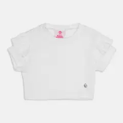 BUBBLE GUMMERS - Camiseta Para Niña Bubblegummers Blanco Kappi