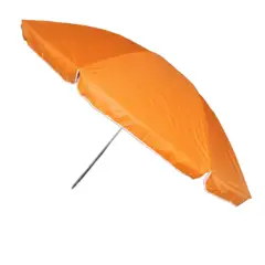 GENERICO - Parasol Doble Tela Doble Varilla Impermeable UV 2.80 mt Diáme Naranja