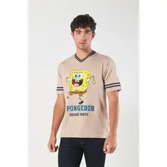 KOAJ - Camiseta manga corta con estampado de Bob Sponja HOMBRE