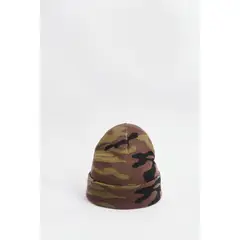 KOAJ - Gorro beanie de doble color acanalado HOMBRE
