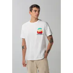 KOAJ - Camiseta manga corta con estampado de South Park. Hombre