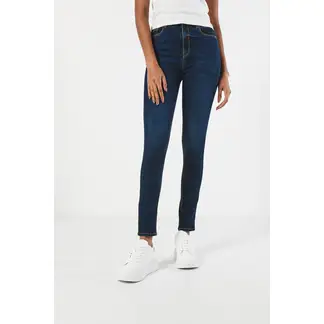 KOAJ - Jean jegging super tiro alto azul claro Mujer