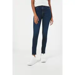KOAJ - Jean jegging super tiro alto azul claro Mujer