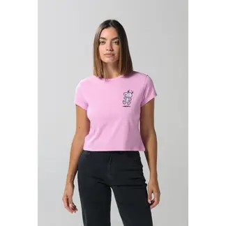 KOAJ - Camiseta manga corta, con estampado en frente de Snoopy Mujer