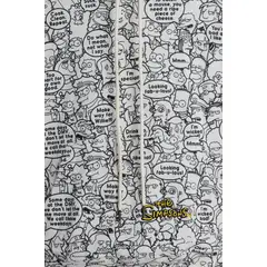 KOAJ - Buzo de capota en color kaki medio de Simpsons, para te Hombre