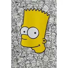 KOAJ - Camiseta teens manga corta con estampado de Los Simpsons HOMBRE