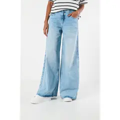 KOAJ - PANTALON JEAN PALAZZO MUJER