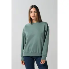 KOAJ - Buzo con hombro rodado unicolor y cuello redondo MUJER