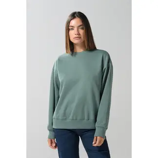 KOAJ - Buzo con hombro rodado unicolor y cuello redondo MUJER