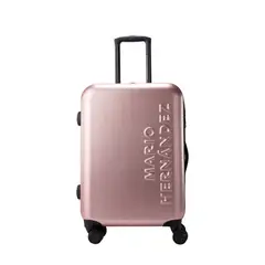 MARIO HERNANDEZ - Maleta Pequeña Expandible 22" Rosado Metálico Imperial
