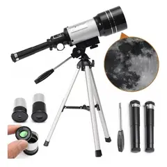 GENERICO - Telescopio Astronómico Monocular Con Tripode blamco