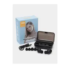 GENERICO - Audífonos in-ear inalámbricos Bluetooth F9-5 negro Power Banck