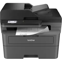 BROTHER - Impresora láser multifuncional MFC-L2820DW en blanco